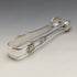 British Antique Silver Plated Kings Pattern Sugar Tongs Martin Hall